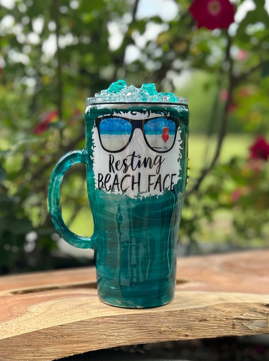 20 ounce Beach Handle Tumbler