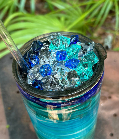 20 ounce Beach Color Tumbler