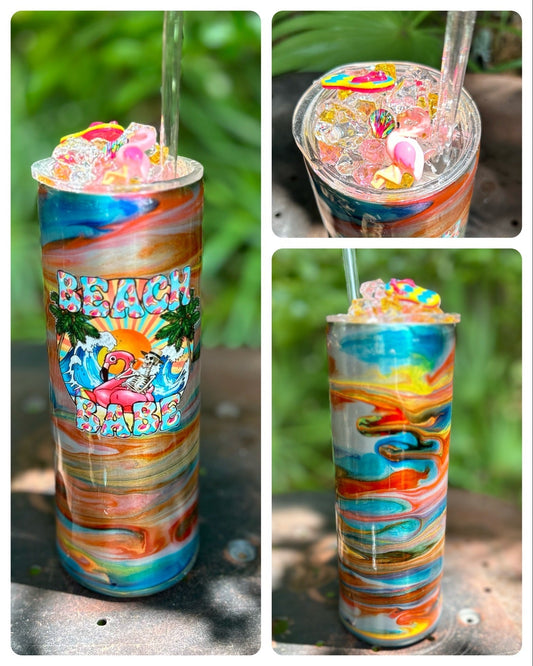 20 ounce Beach Babe Tumbler