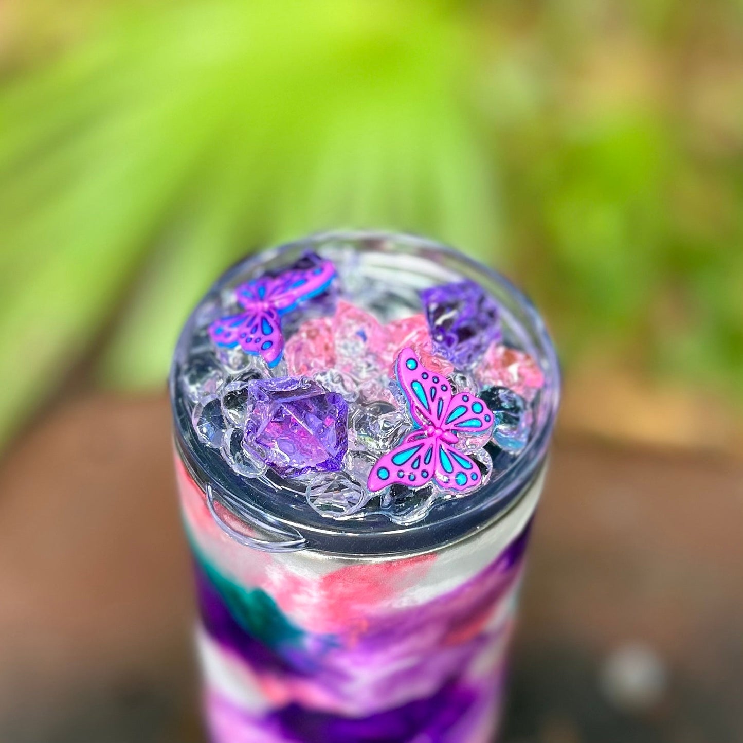 20 ounce Butterfly Tumbler